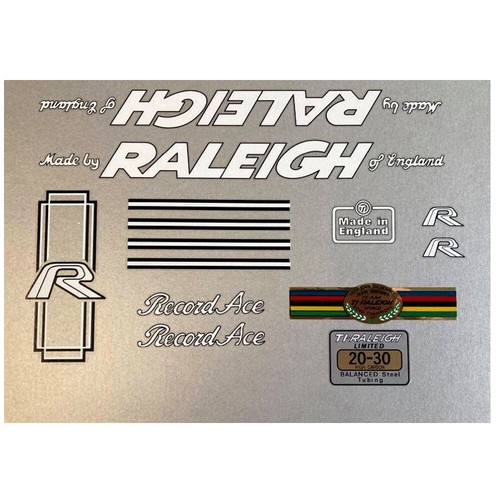Raleigh record ace white - record,