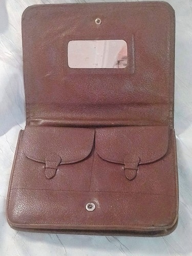 Egyptian antique leather bag - antique,
