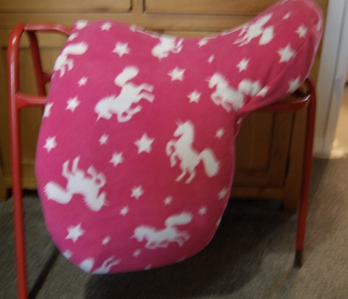Fleece saddle cover designed - saddle,
