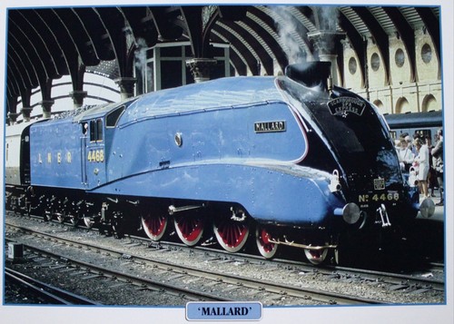 Lner mallard railroad train - mallard,