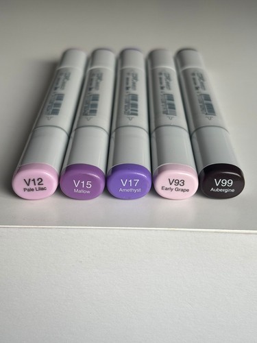 Copic sketch violet set - copic, x