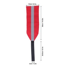 (Small Size)Canoe Red Warning