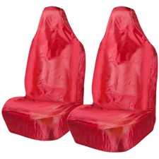 FOR VOLKSWAGEN CADDY - Heavy Duty Fabric Nylon Waterproof Front Seat Covers Pair