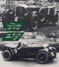 Decals Bentley C Blower 4 1/2