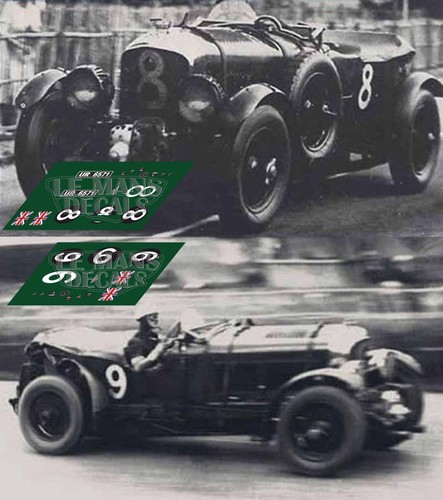 Decals bentley blower 1 - bentley, 1/2