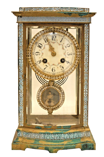 Antique french champleve - french,