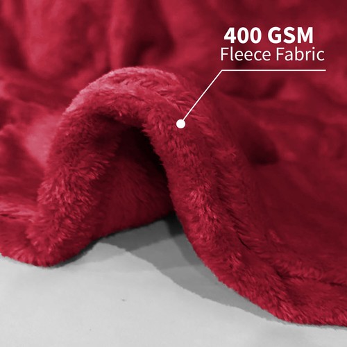Faux fur fleece throw soft - fleece,