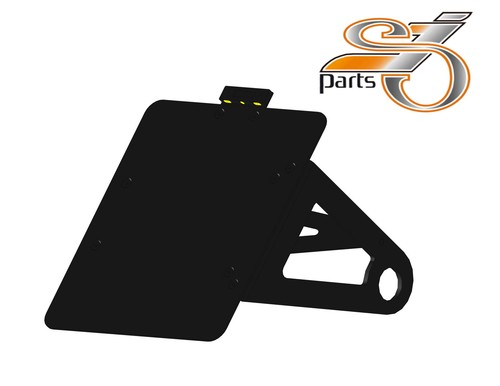 License plate holder side - plate,