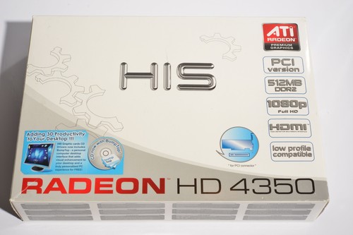 His radeon 4350 - hd, ddr2