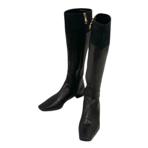 Gucci long boots jockey - long,