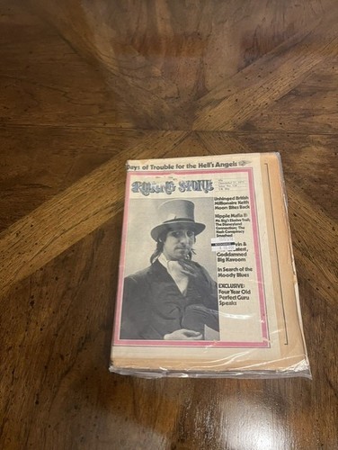 Vintage rolling stone - rolling, magazine