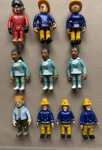 Fireman sam figure bundle - fireman,
