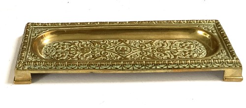 Vintage ornate brass ink - ornate,