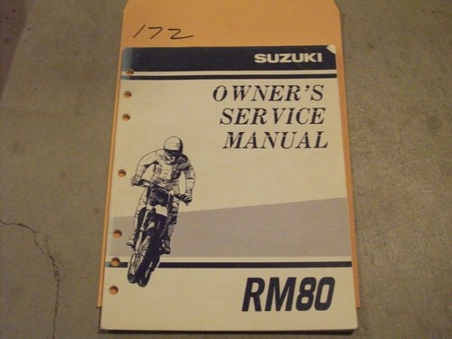 1999 suzuki rm80 dirt - suzuki, bike