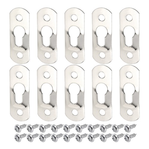 20pcs 37x13mm keyhole hanging - 37x13mm,