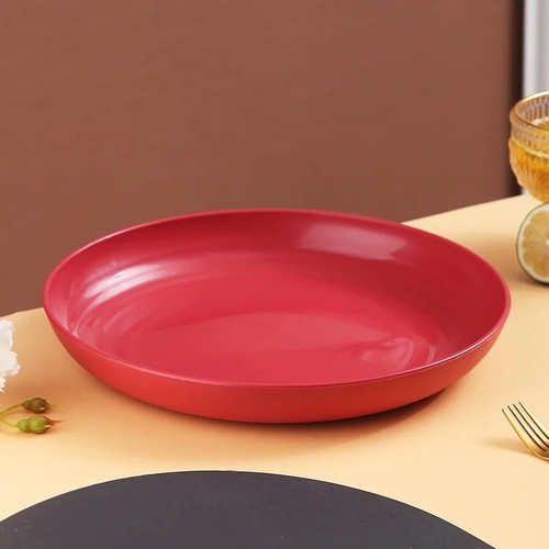 6pcs round dinner plate - round,