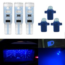 For VW Mk1 Golf Caddy T3 T25 LED UPGRADE BLUE BULBS SWITCH HEATER ASHTRAY DASH