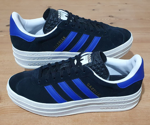Adidas gazelle bold black - black, /