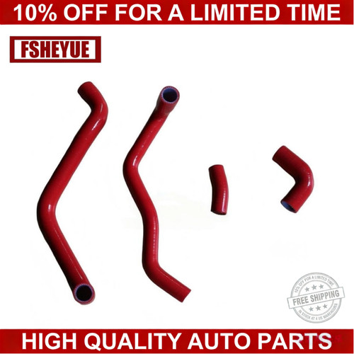 Red silicone radiator - red, fit