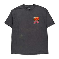 Joey Logano Team Penske Nascar T-Shirt - XL Grey Cotton