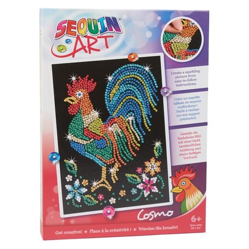 Sequin art craft kit various - sequin,