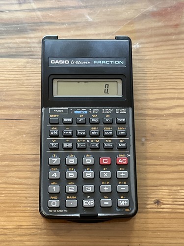Casio 82super fraction - fx-82super,