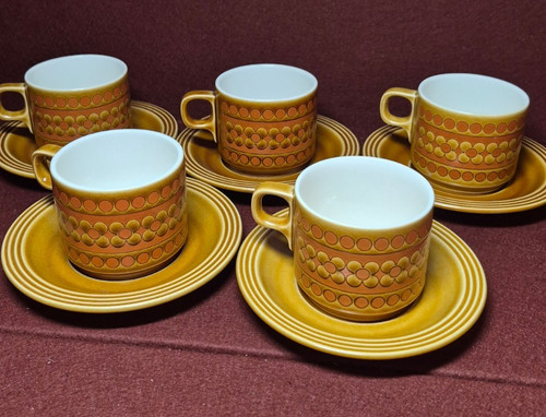 Hornsea saffron teacup and - hornsea,