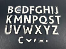 2007 - 2013 OFFICIAL SPORTING ID LEXTRA WHITE PLAYER SIZE SHIRT LETTERS 53MM