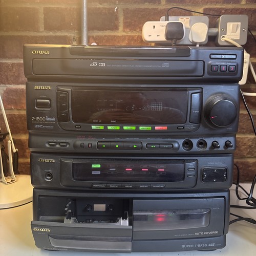 Faulty aiwa 1800 stereo - z-1800,