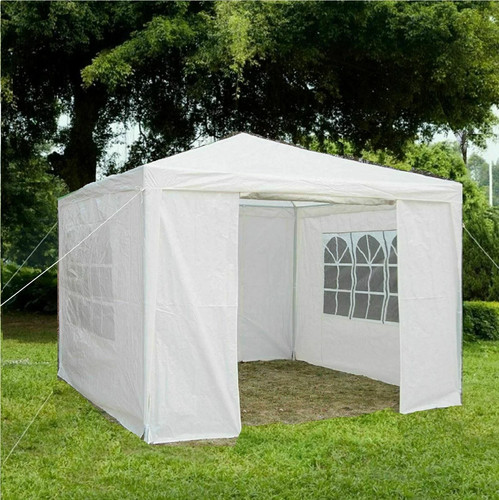 Gazebo with sides garden - with,