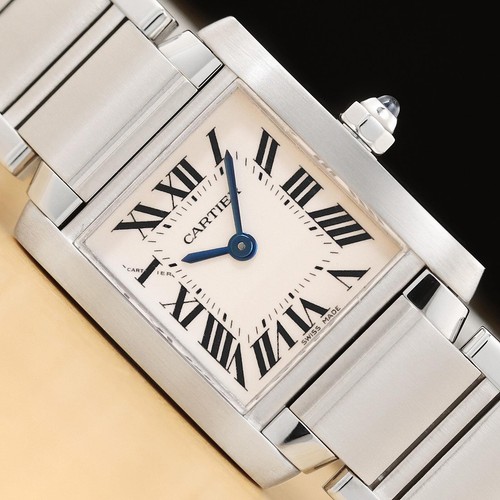 Cartier ladies tank - cartier,