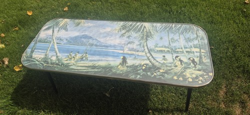 Vintage retro 1950s table - retro,