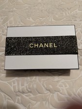 Chanel Empty Gift Box With Wide Ribbon & Tissue Paper  Free Postage