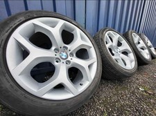 GENUINE BMW 20" STYLE 214 ALLOY WHEELS TYRES X3 X5 X6 SERIES E53 E70 E71 E83