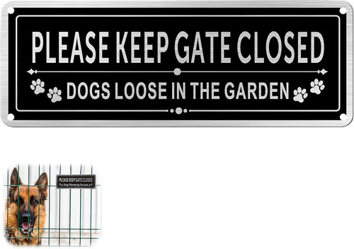 Please keep gate closed - keep,