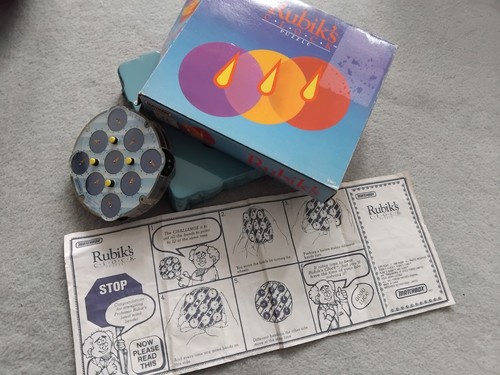 Vintage 1980s rubiks clock - 1980s,
