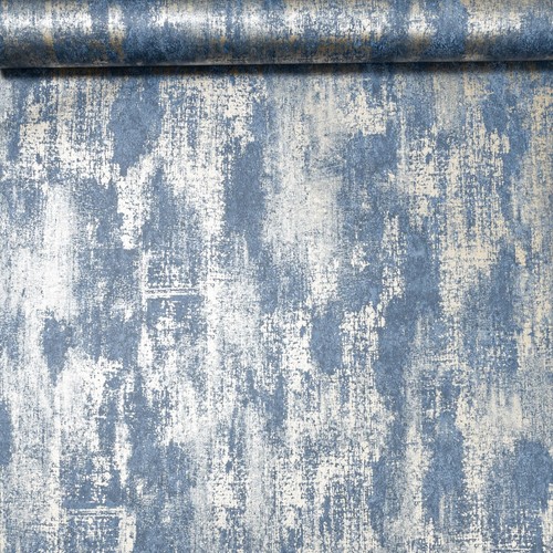 Navy blue metallic gold - blue,