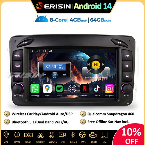64gb android car stereo sat - 64gb,