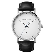 Georg Jensen. Wrist Watch 41mm  - Henning Koppel - HK303.