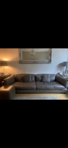 Luxury italian leather sofa - italian, sofa-