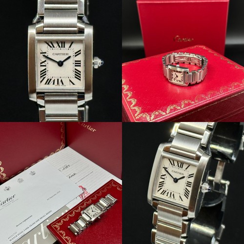 2002 cartier tank francaise - cartier,