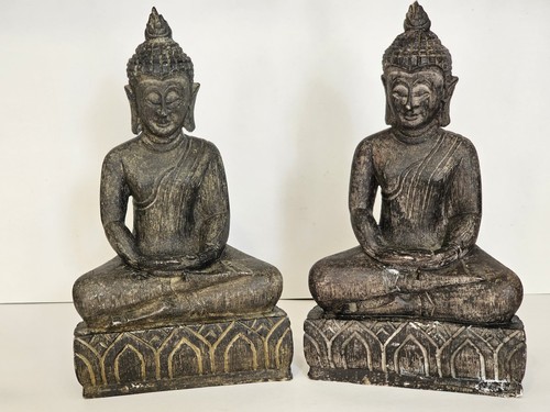 Vintage pair buddha - vintage,