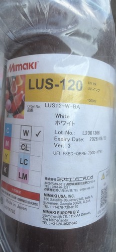 Mimaki lus 120 ink white - ink,