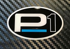 Compatible with Subaru Impreza P1 grille badge overlay - 75mm x 45mm