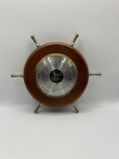 Vintage Aneroid Ship's Wheel