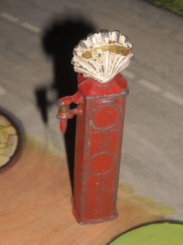 Vintage die cast red - red, white