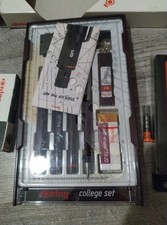 Rotring Isograp College Drawing Pen Set 2x ink and Standardgrapg Ño 44, boxed