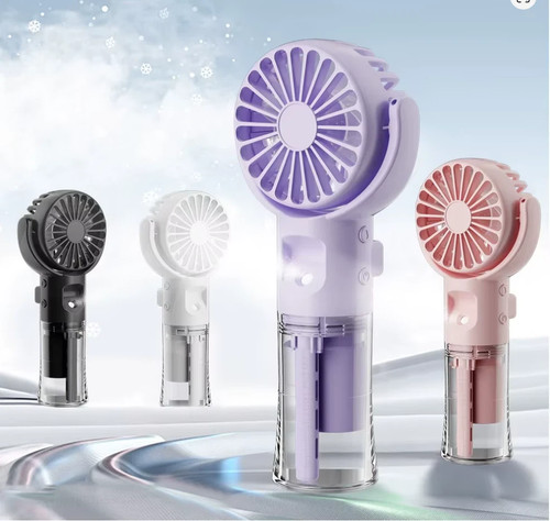 Portable handheld fan with - portable,
