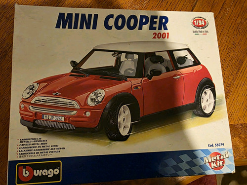 Bburago mini cooper - mini, 2001