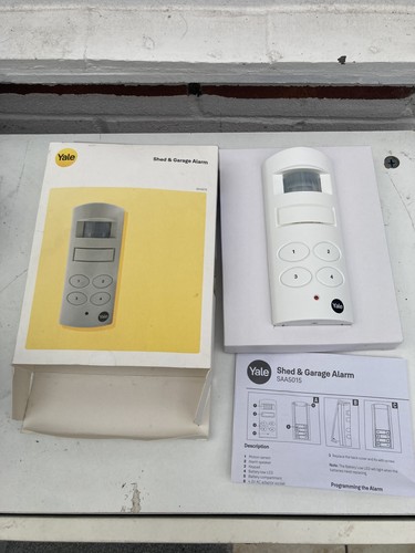 Shed and garage - alarm, free